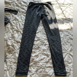 zella black and grey striped size s/p